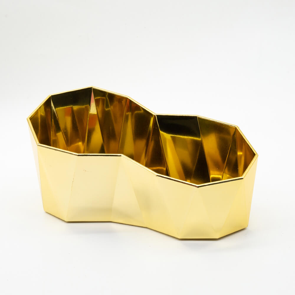 Golden Makeup Organizer mini bathtub