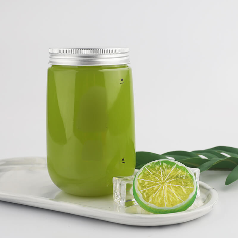 15 oz (450ml) Clear Wide Mouth Round Beverage Bottle