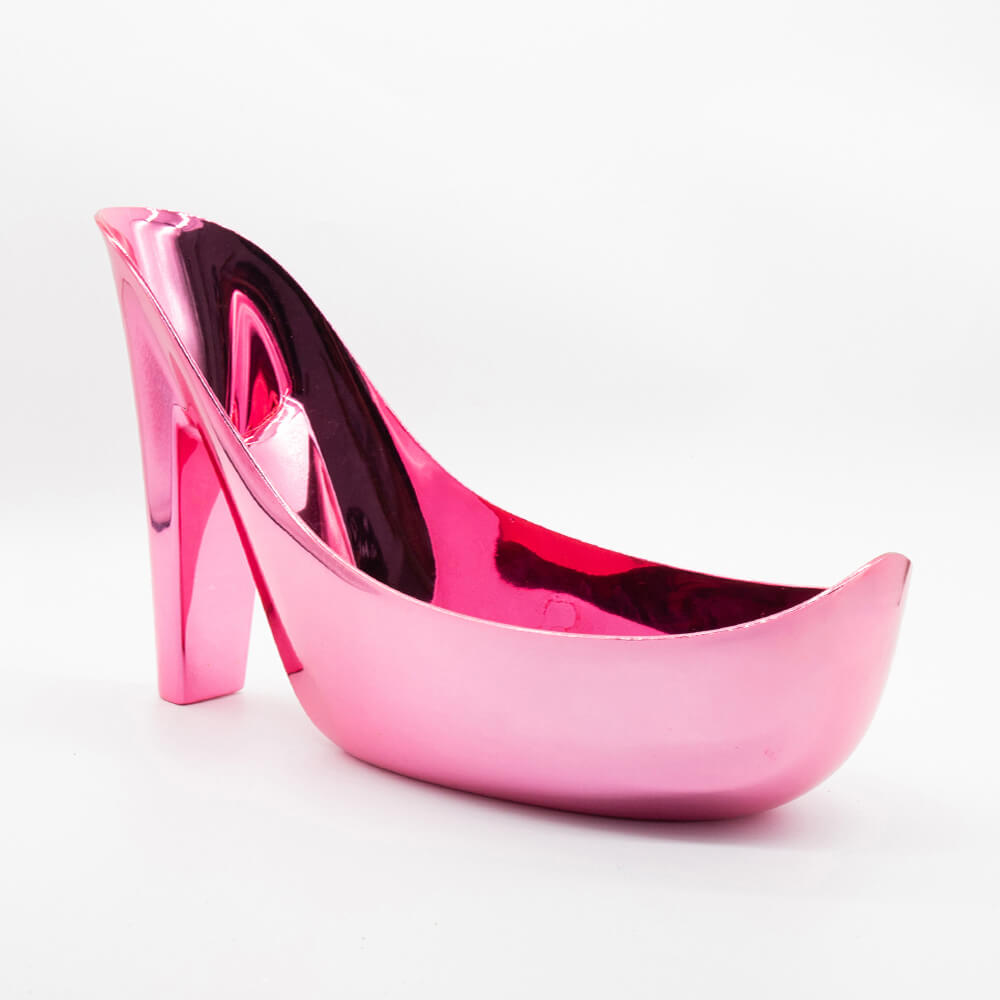 high heel shape bathtub container