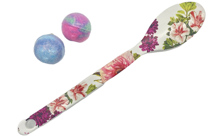 New Chinese Style Printed Bath Brush