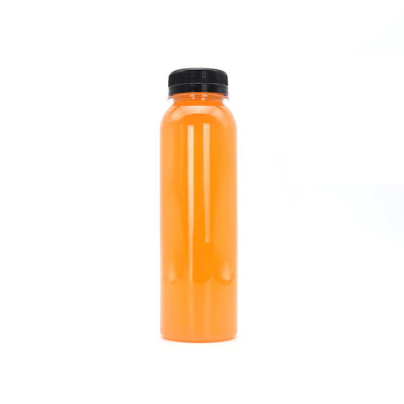 plastic beverage bottles with caps