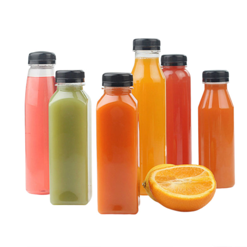 clear pet juice bottles cheap