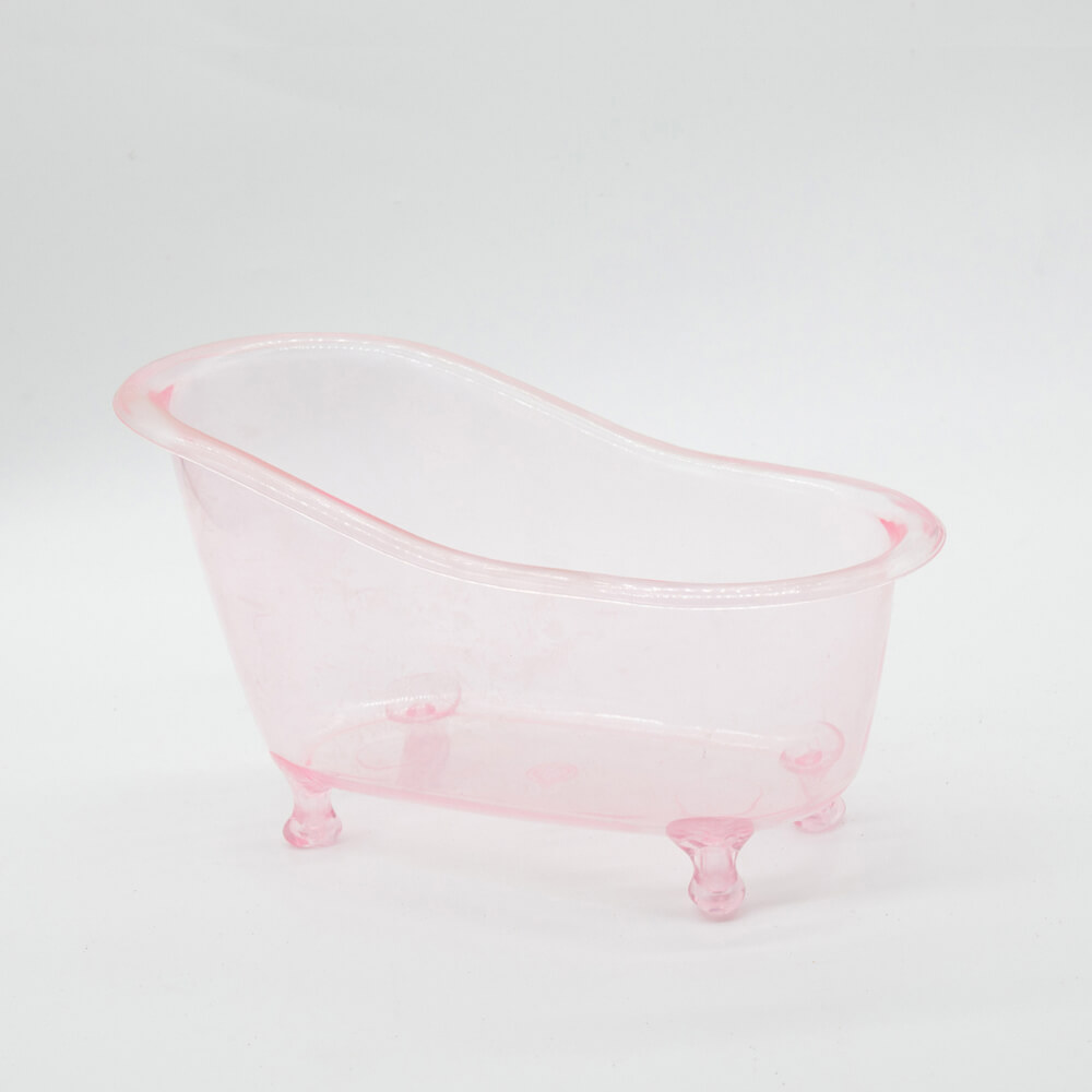 mini bathtub container for bath bombs