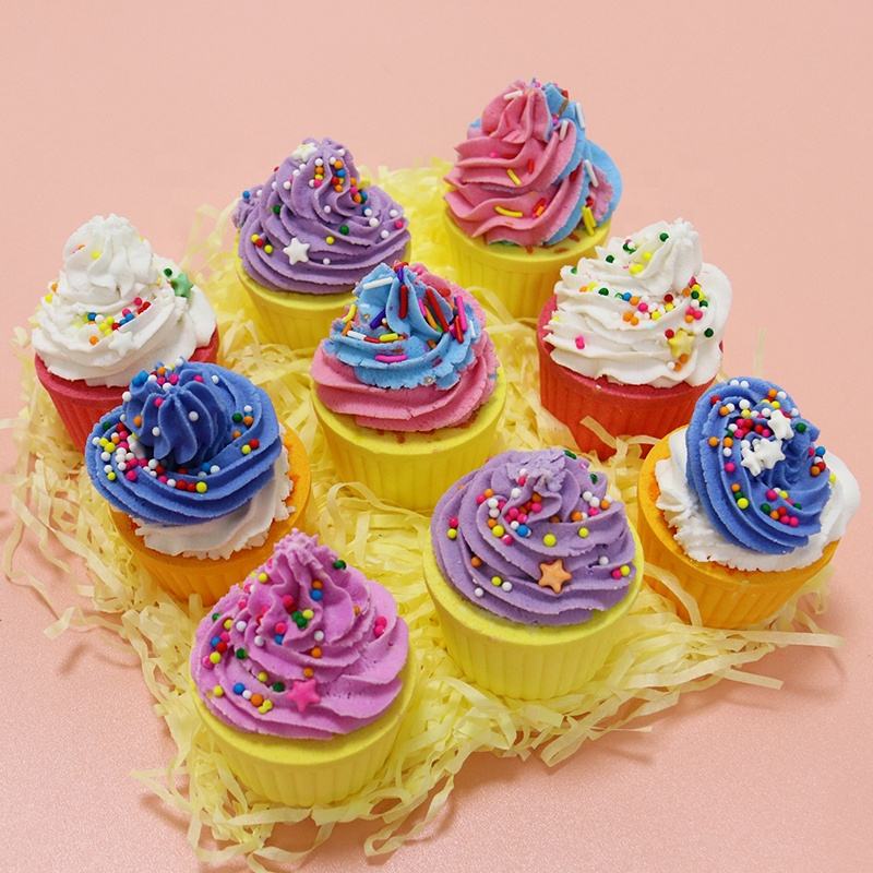 cupcake bath bombs