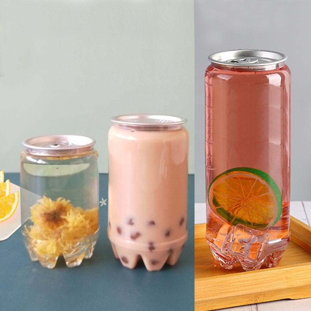 recycling plastic soda can