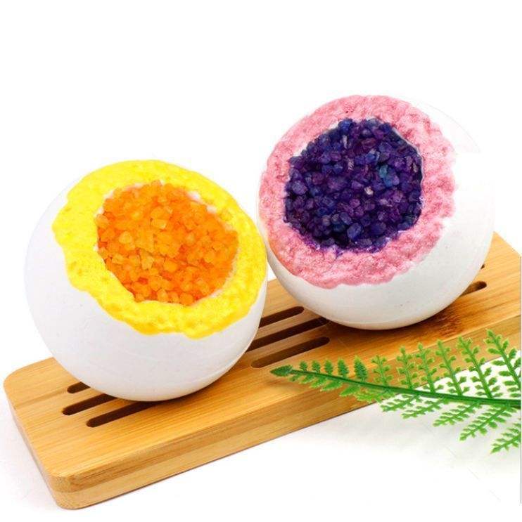 crystal bath bomb