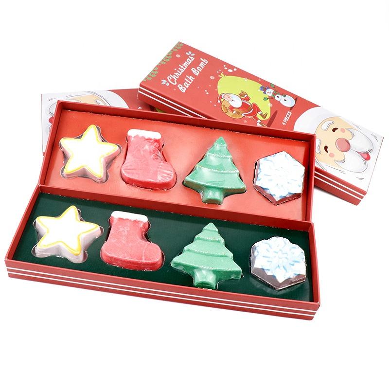 christmas bath bomb