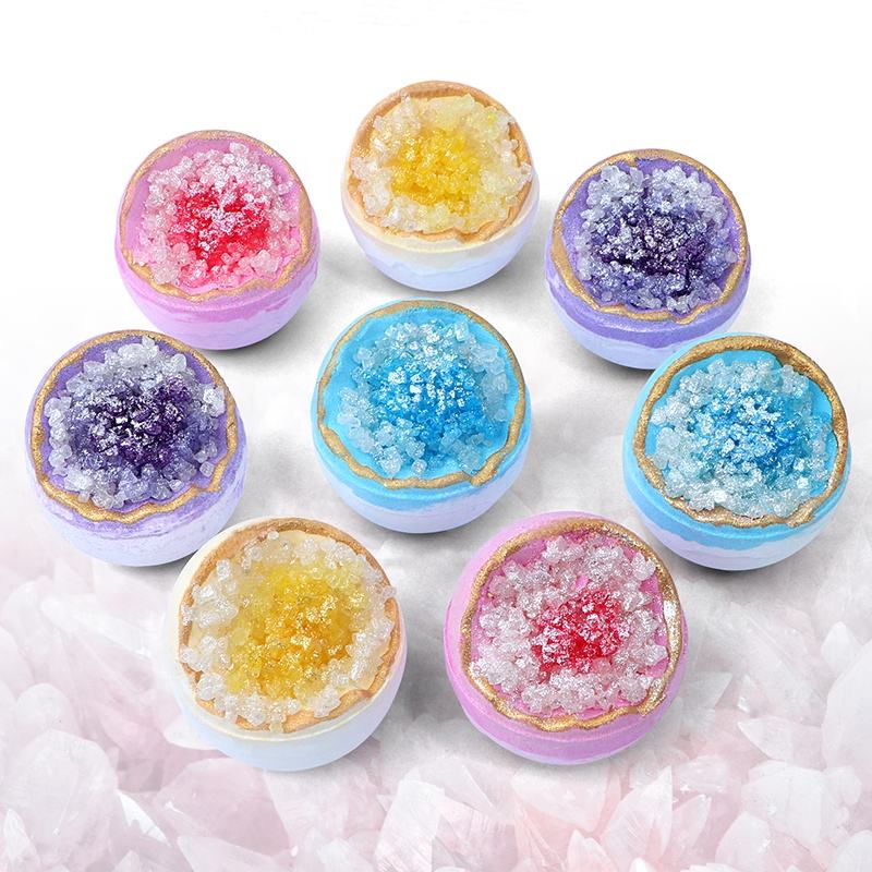 bath bomb crystals