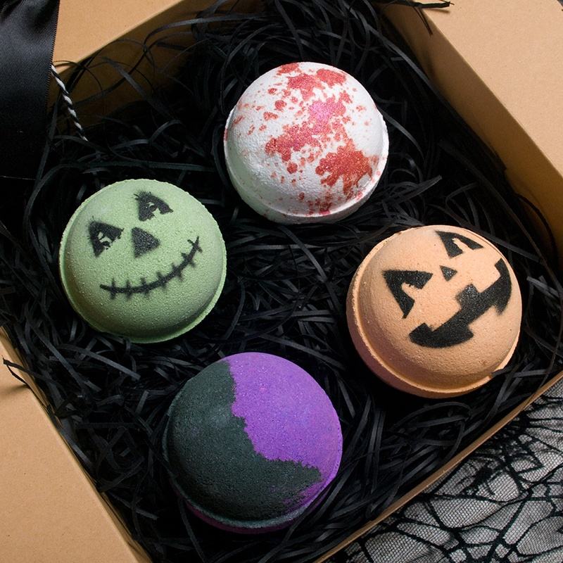 halloween bath bomb set