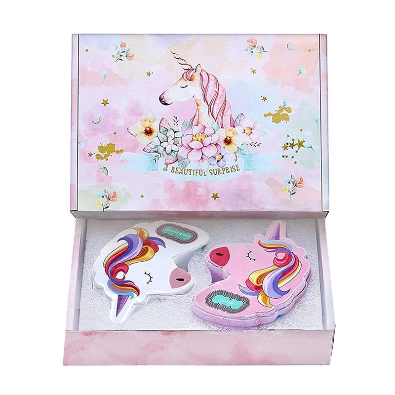bath bomb unicorn rainbow