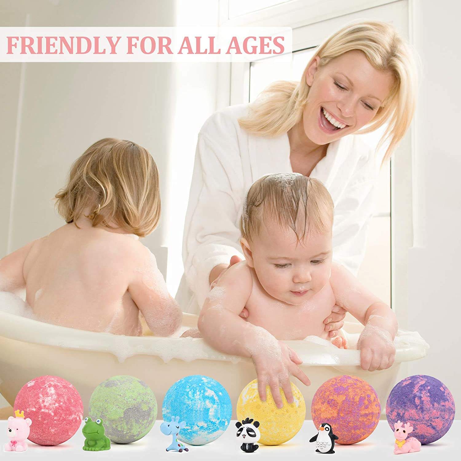 children's bath bomb with toy inside