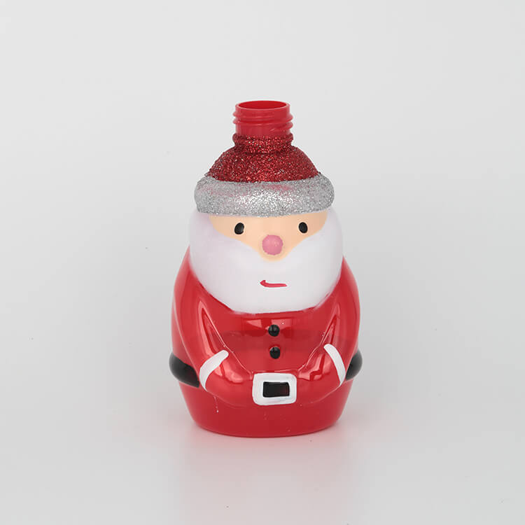 plastic bottle santa