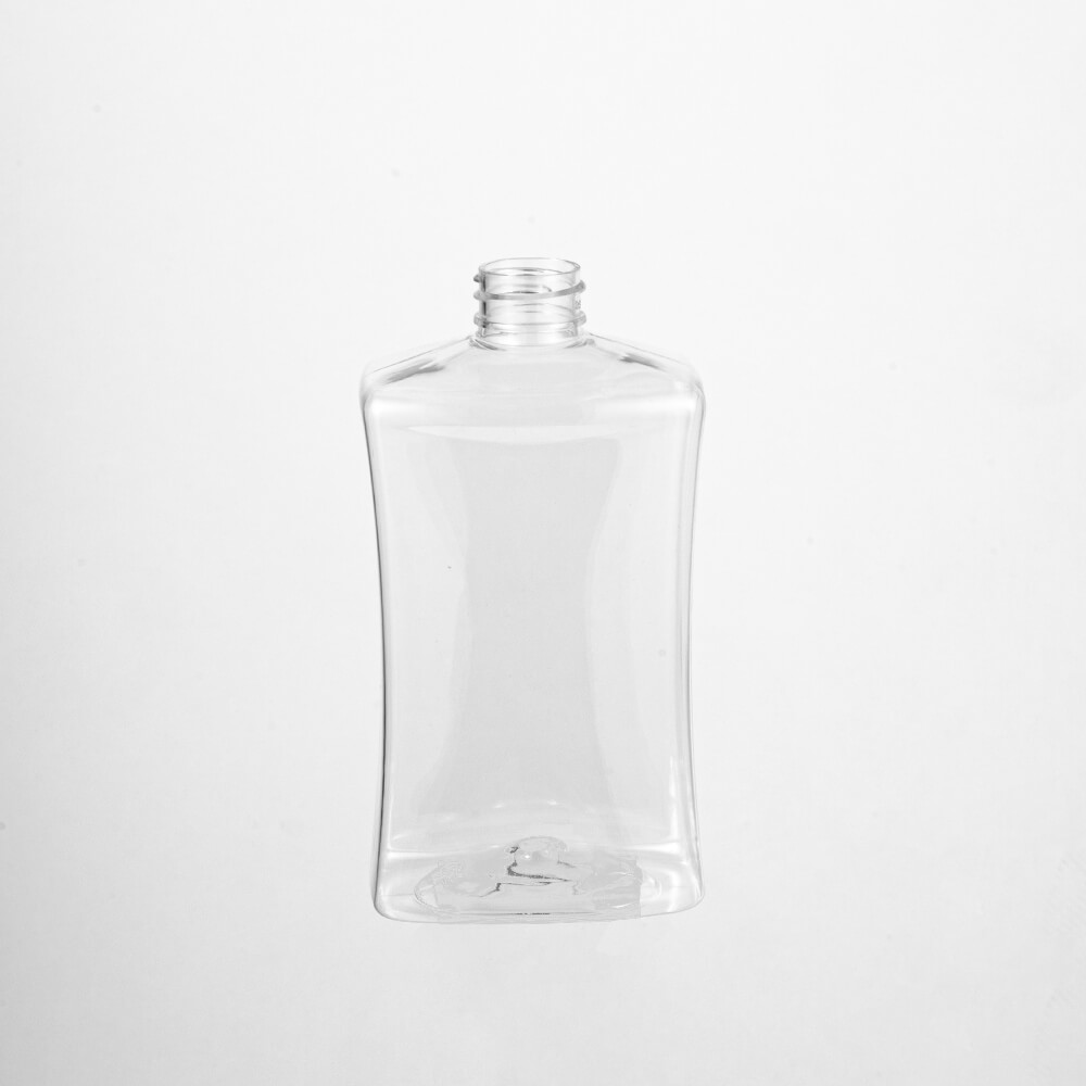disposable Flat square bottle