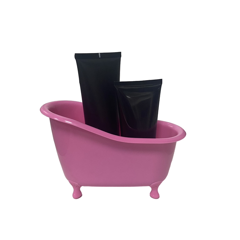 plastic mini bathtub container empty