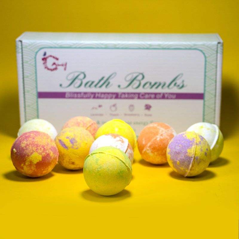 bubble bath bomb