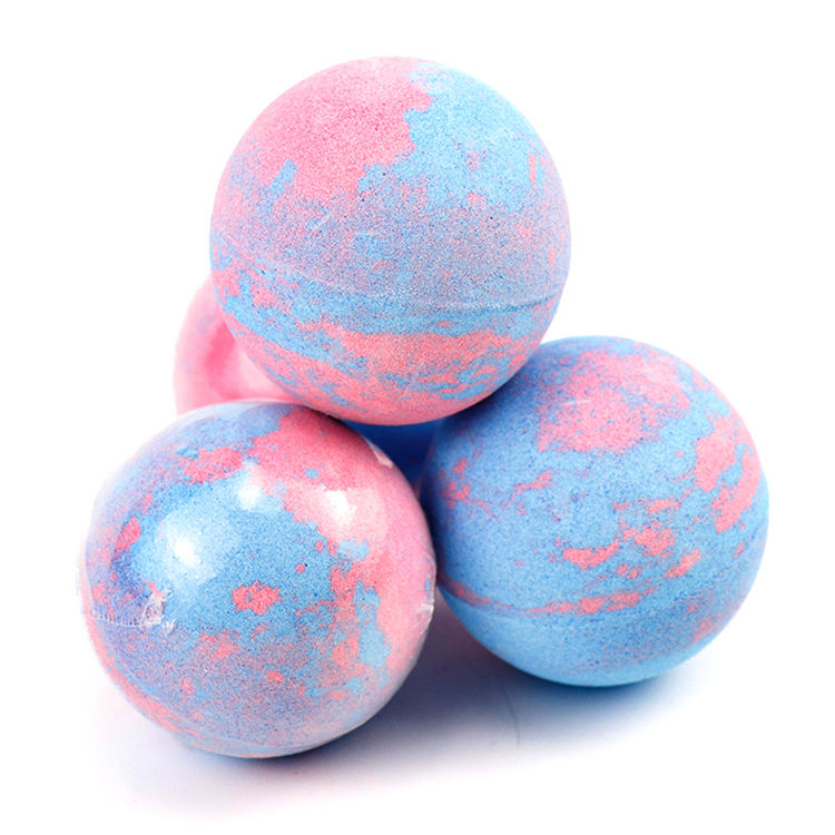 bath bomb with surprise ring inside