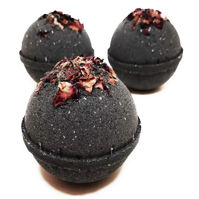 lush black bath bomb