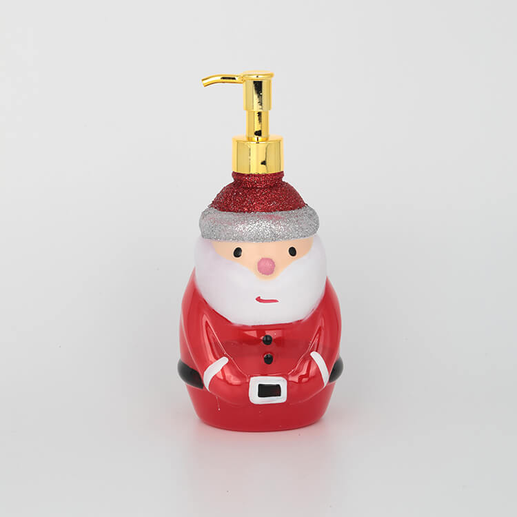 plastic bottle santa