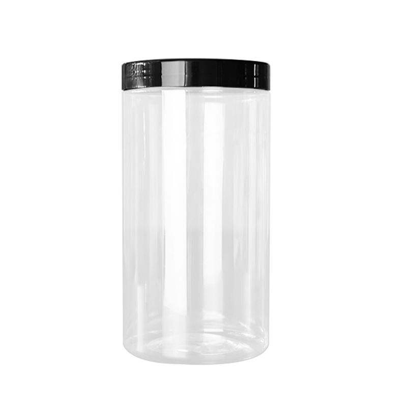 plastic jars with lids