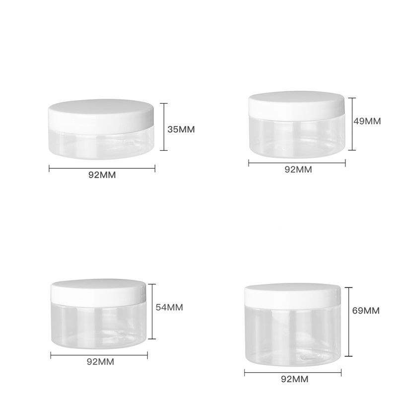 wide mouth plastic jars
