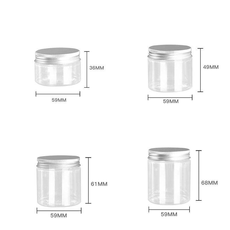 wide mouth plastic jars