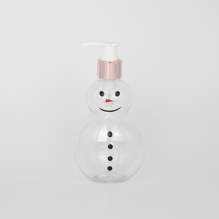 snowman shaped bottles