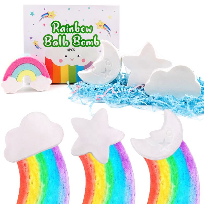 Custom Natural Colorful  Bath Bomb Bath Fizzies