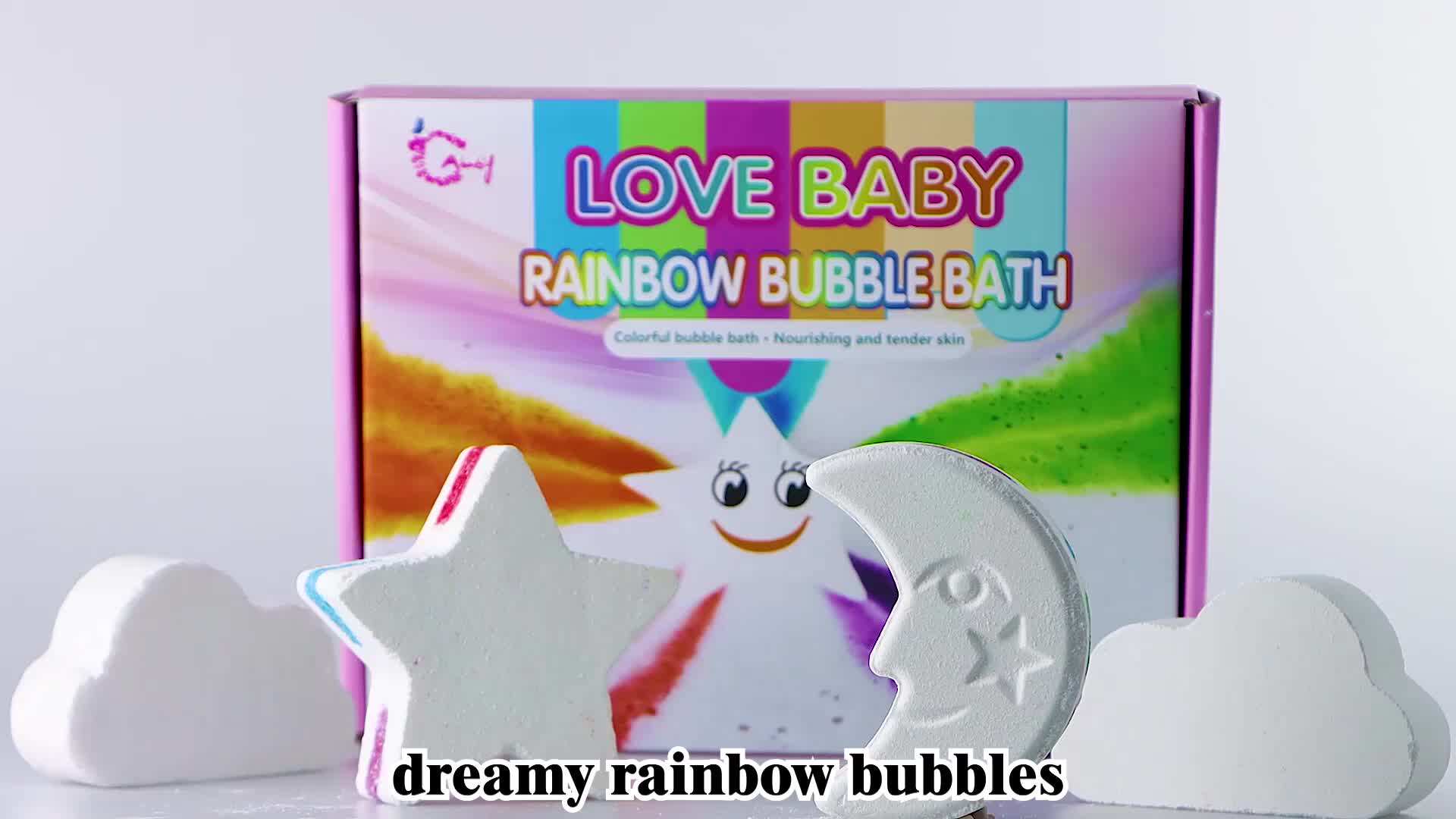 Rainbow Bath Bomb