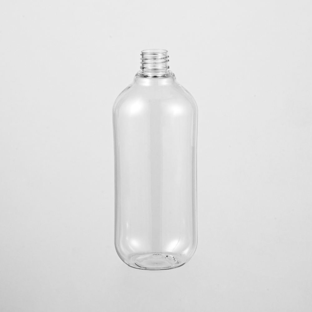 plastic bottles with caps