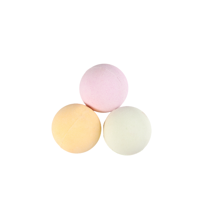 Bath Bombs with Organic Oil