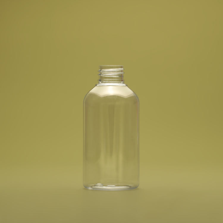 plastic bottles with caps