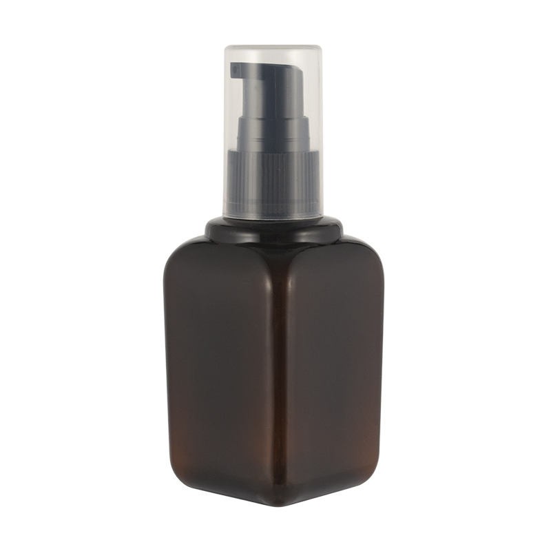 black pet bottle