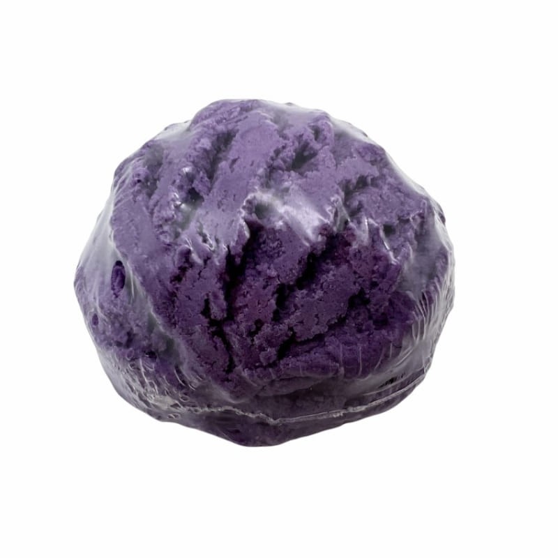 organic rainbow bath bomb