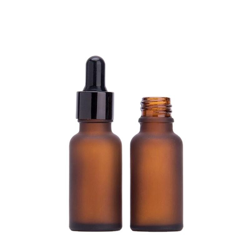 brown glass bottle dropper