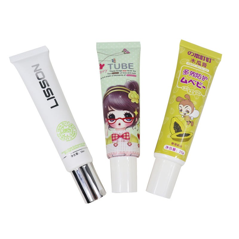 cosmetic tube with pump