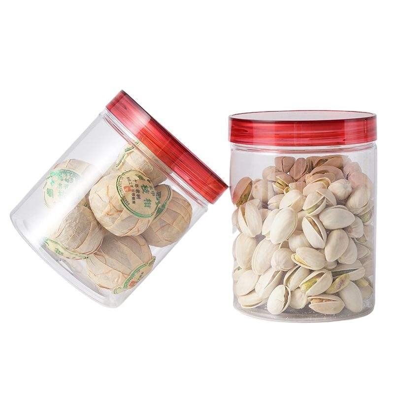 plastic clear jar