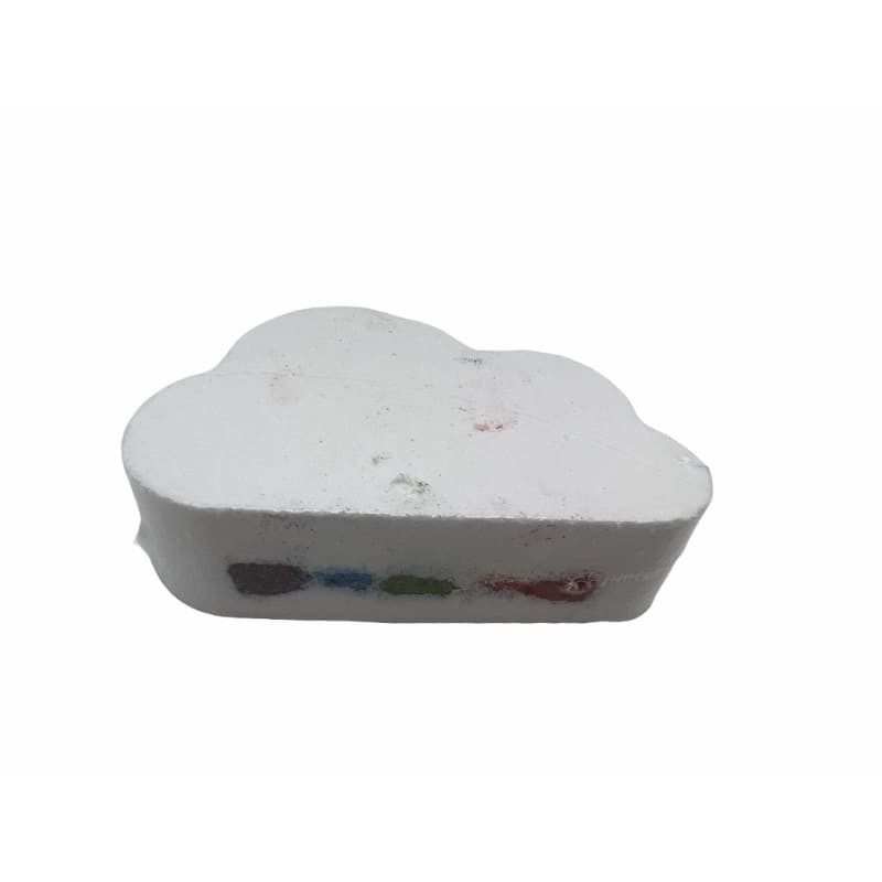 rainbow cloud bath bomb