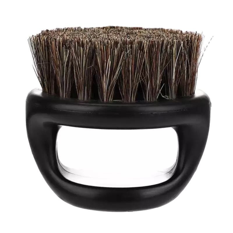 black scrub body brush
